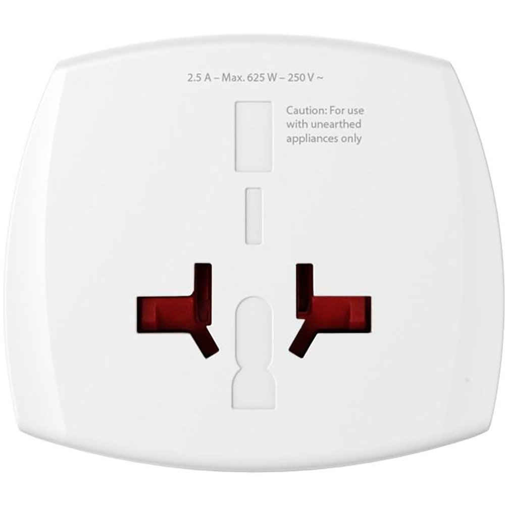 Adaptor priza HAMA MUV Micro, 2.5A, 625W, alb