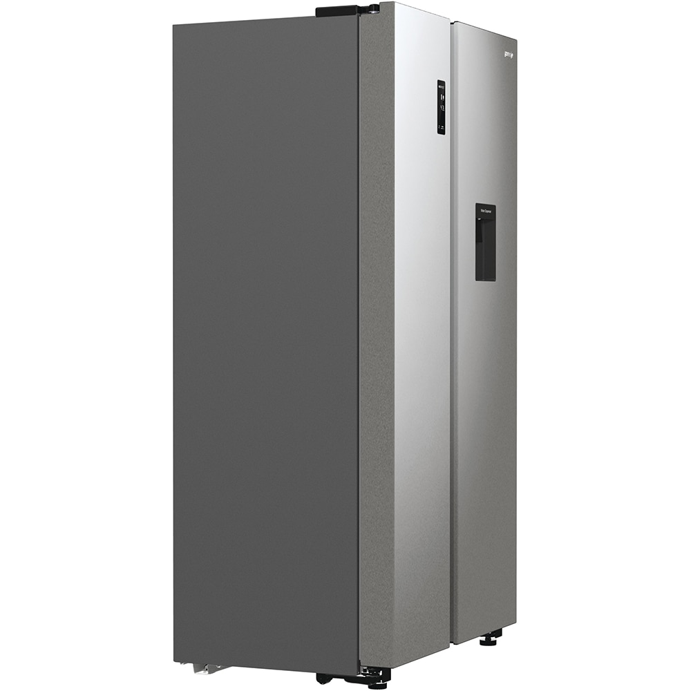 Side by Side GORENJE NRR9185DAXLWD, No Frost Plus, 547 l, H 178.6 cm, Clasa D, Dozator apa, inox