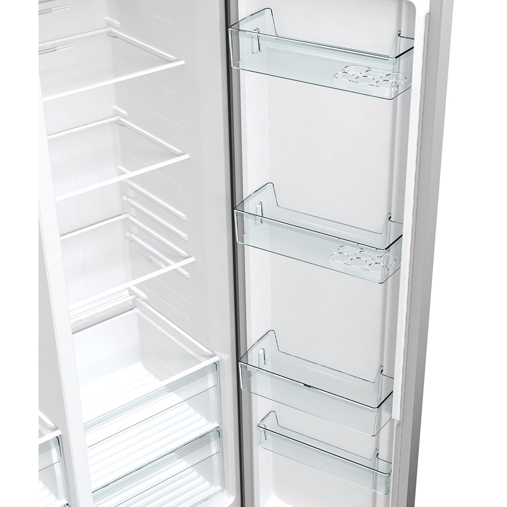 Side by Side GORENJE NRR9185DAXL, No Frost Plus, 550 l, H 178.6 cm, Clasa D, inox