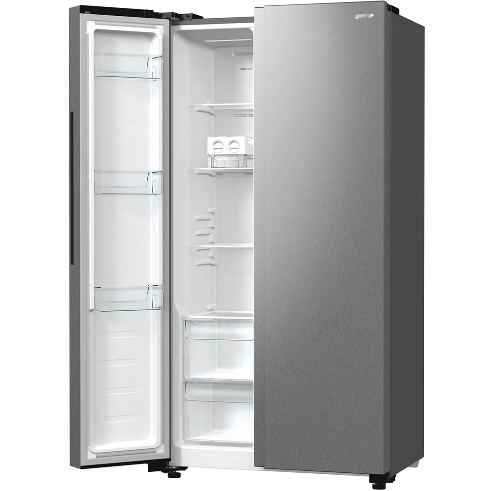 Side by Side GORENJE NRR9185DAXL, No Frost Plus, 550 l, H 178.6 cm, Clasa D, inox