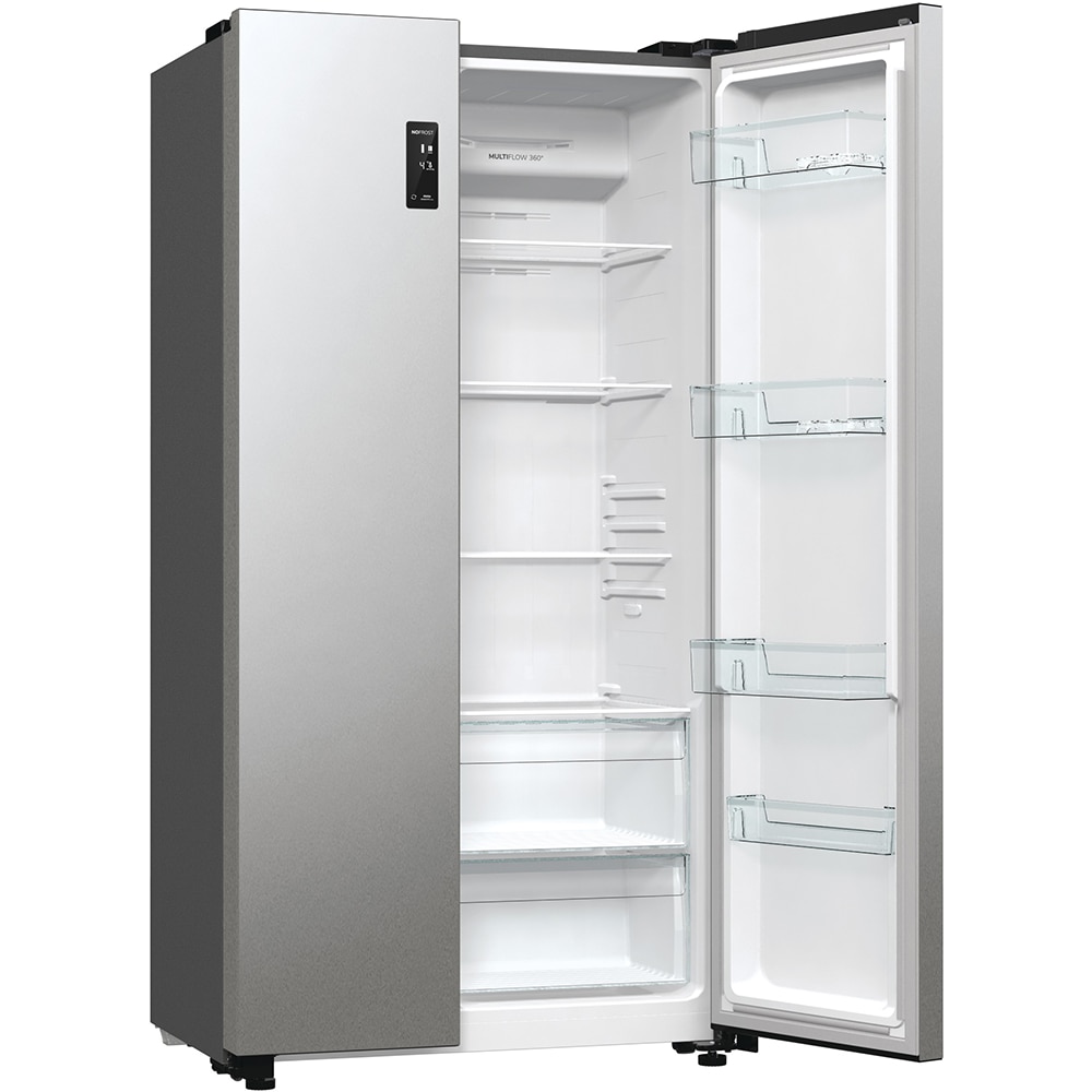 Side by Side GORENJE NRR9185DAXL, No Frost Plus, 550 l, H 178.6 cm, Clasa D, inox