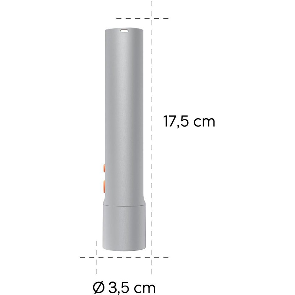 Lanterna LED HAMA FL250, 250lm, argintiu