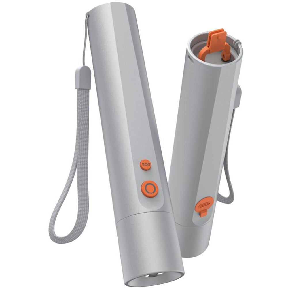 Lanterna LED HAMA FL350-C, 350lm, argintiu