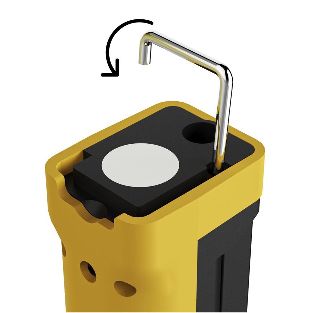 Lanterna LED HAMA W500-C, 500lm, galben/negru