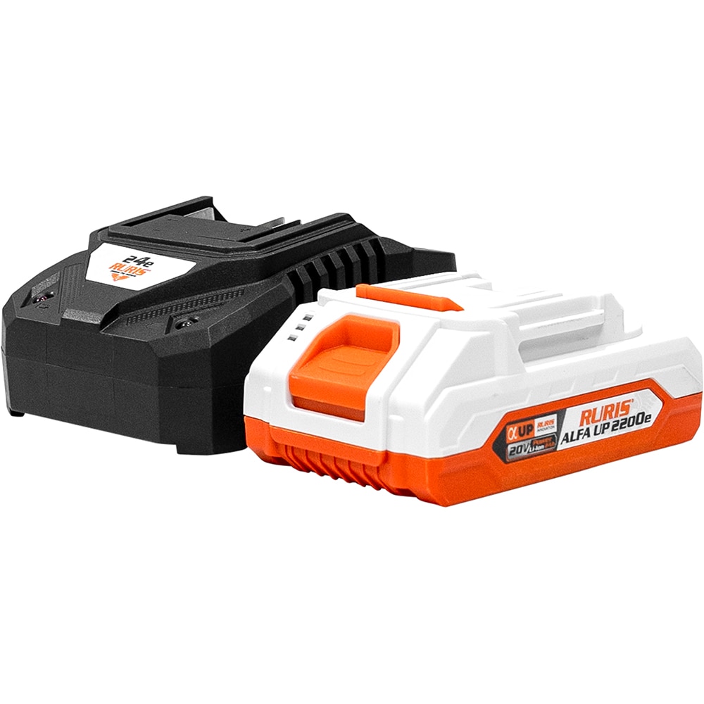 Set incarcator si acumulator RURIS Alfa Up 2200e, Li-Ion, 20V, 2Ah