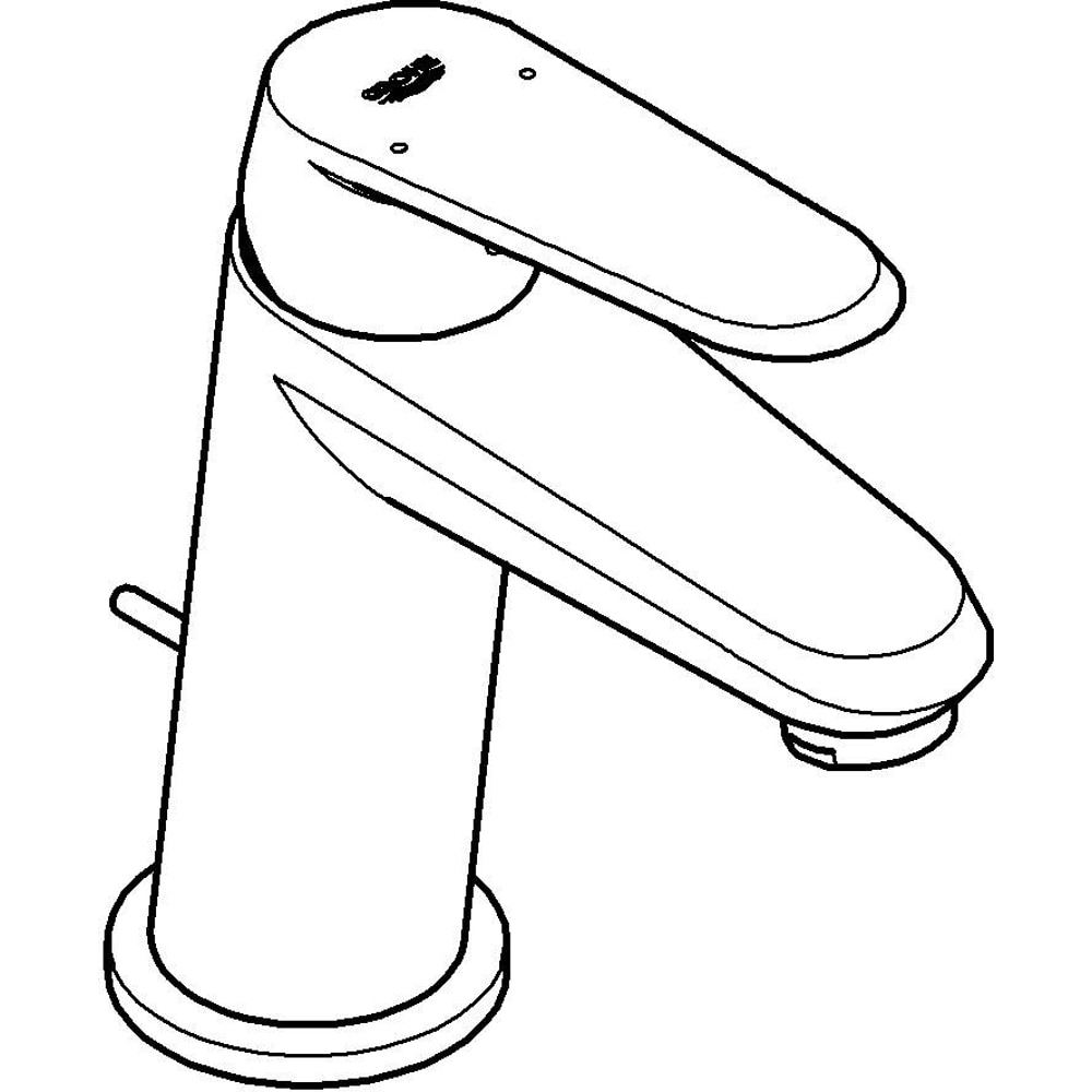 Baterie lavoar GROHE Eurodisc Cosmo 23049002, alama, crom