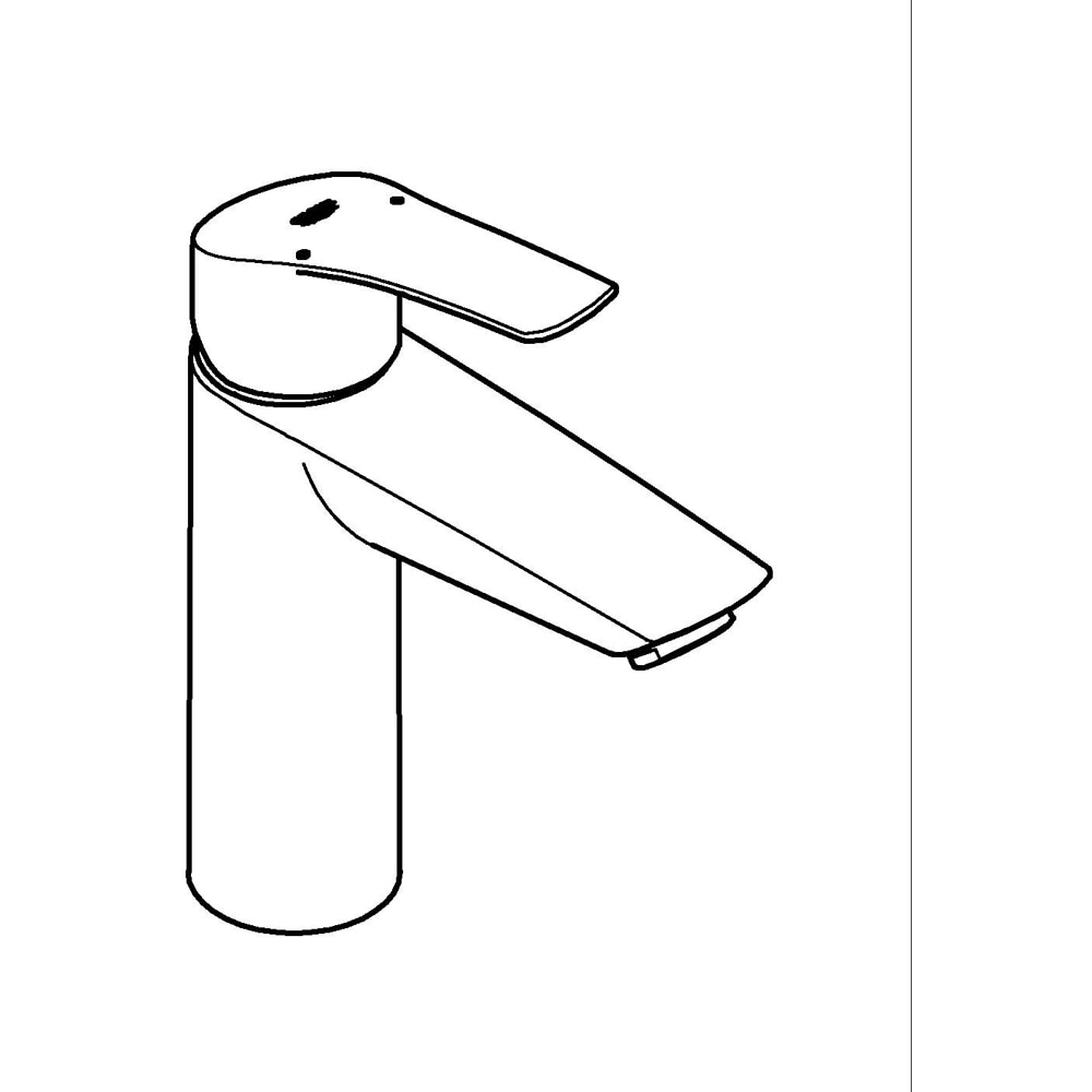 Baterie lavoar GROHE Eurosmart 23324003, marimea M, alama, crom