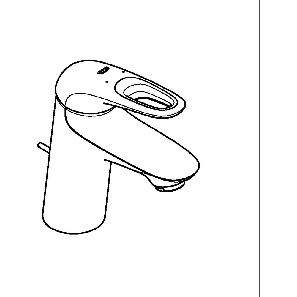 Baterie lavoar GROHE Eurostyle 23564003, alama, crom