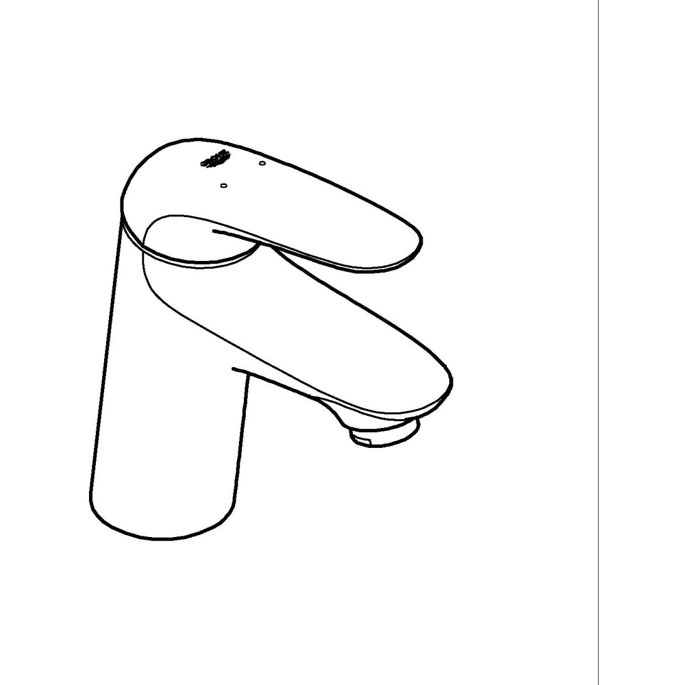 Baterie lavoar GROHE Eurostyle 23715003, alama, crom