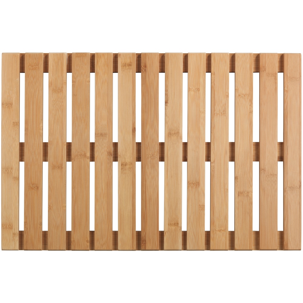 Covoras baie WENKO, bambus, 40 x 60 cm, natur