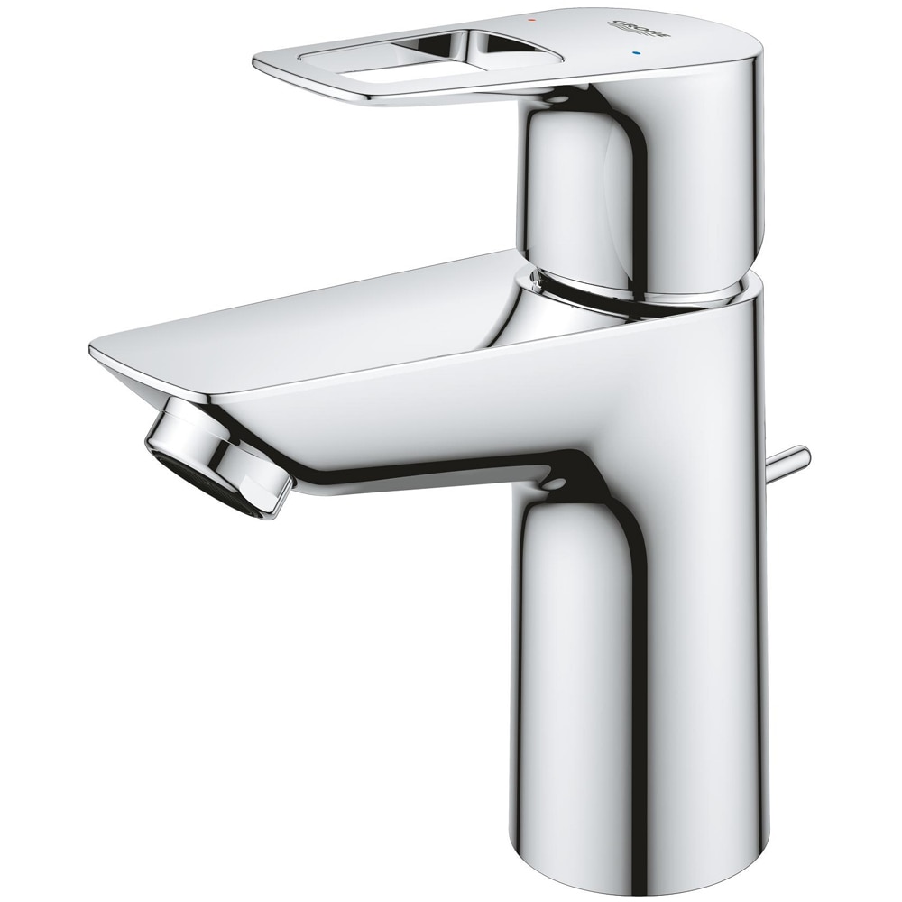 Baterie lavoar GROHE Bauloop 23877001, alama, crom