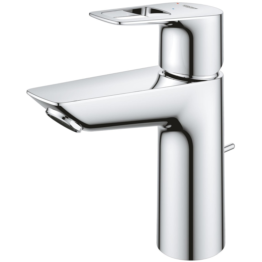 Baterie lavoar GROHE Bauloop 23887001, marimea M, alama, crom