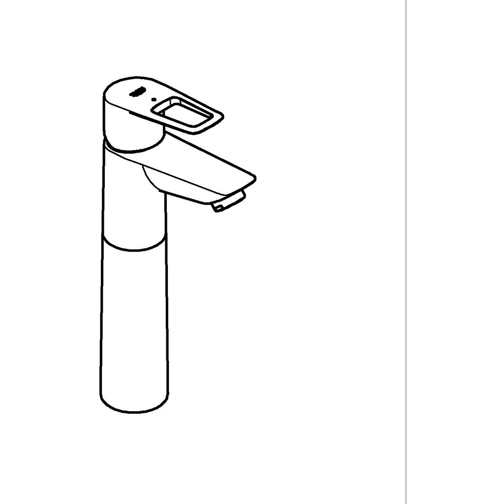 Baterie lavoar GROHE Bauloop 23962001, marimea XL, alama, crom