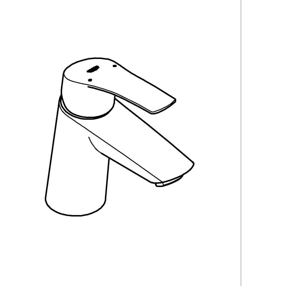 Baterie lavoar GROHE Eurosmart 23967003, alama, crom