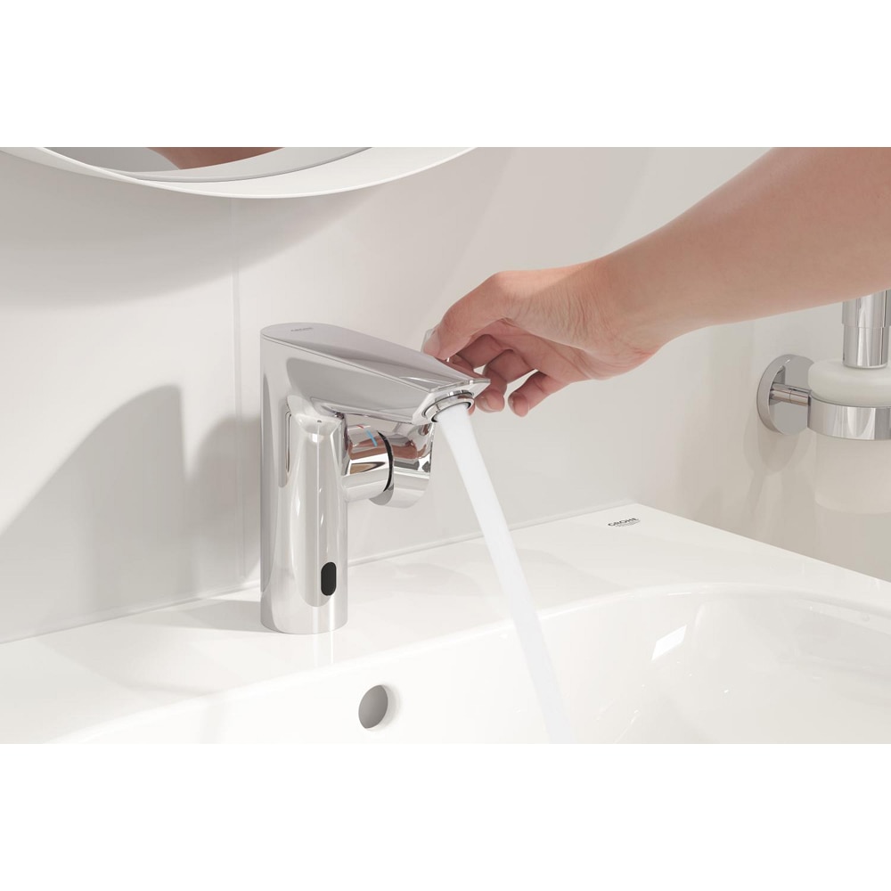 Baterie lavoar GROHE Eurosmart 23975003, marimea M, cu infrarosu, alama, crom