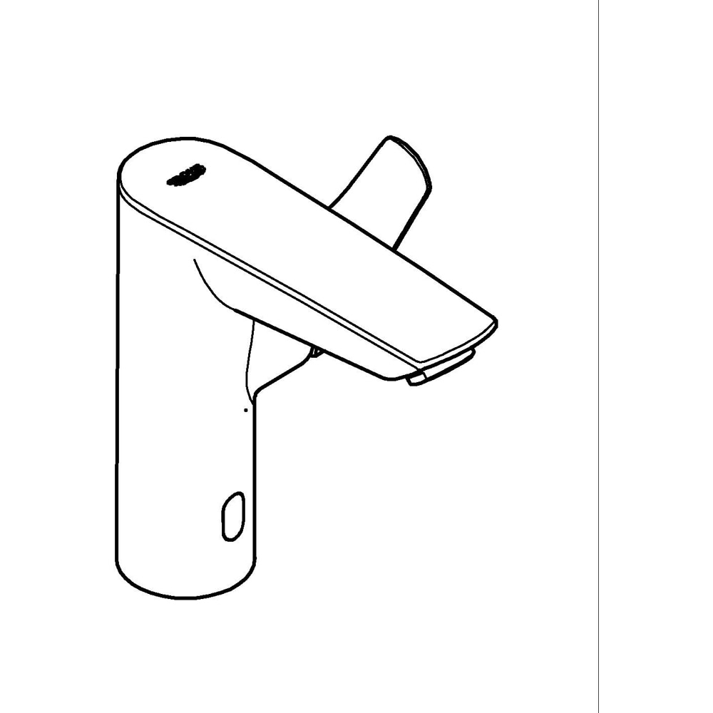 Baterie lavoar GROHE Eurosmart 239752433, marimea M, cu infrarosu, alama, negru