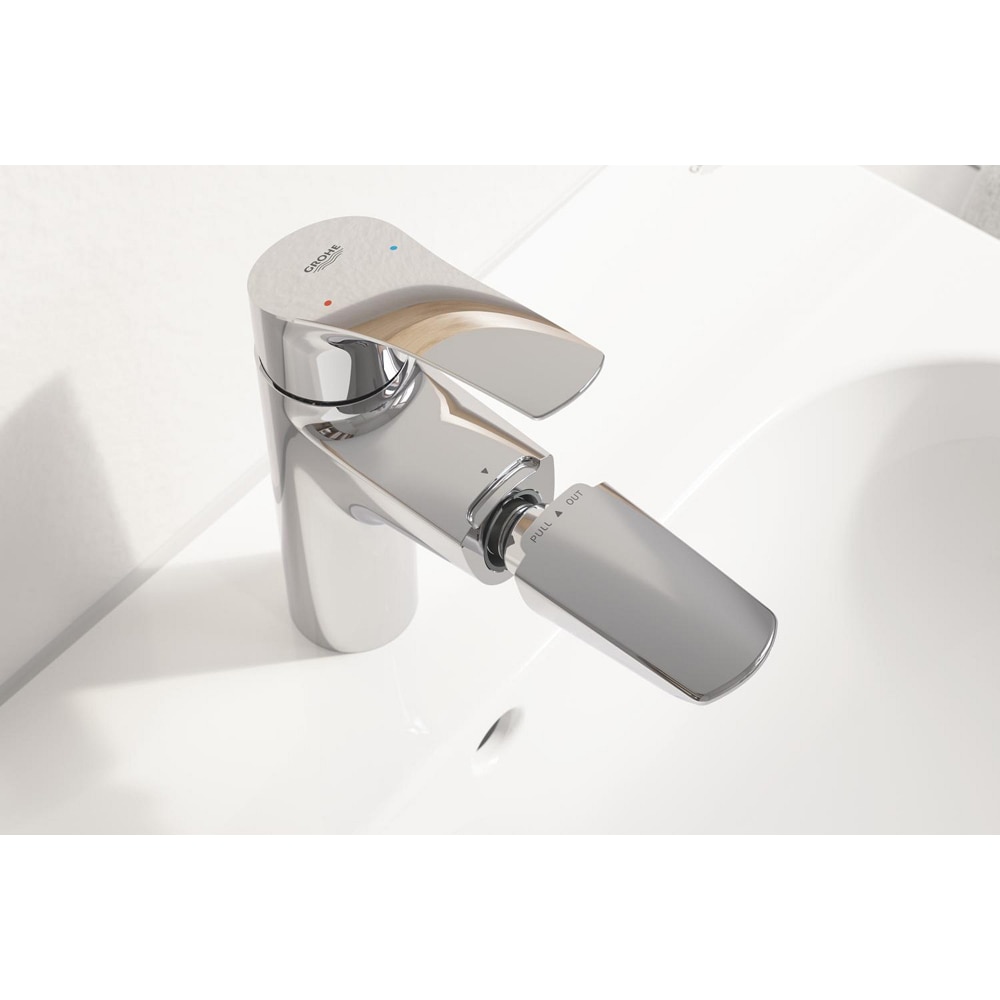 Baterie lavoar GROHE Eurosmart 23976003, marimea M, dus extractabil, alama, crom