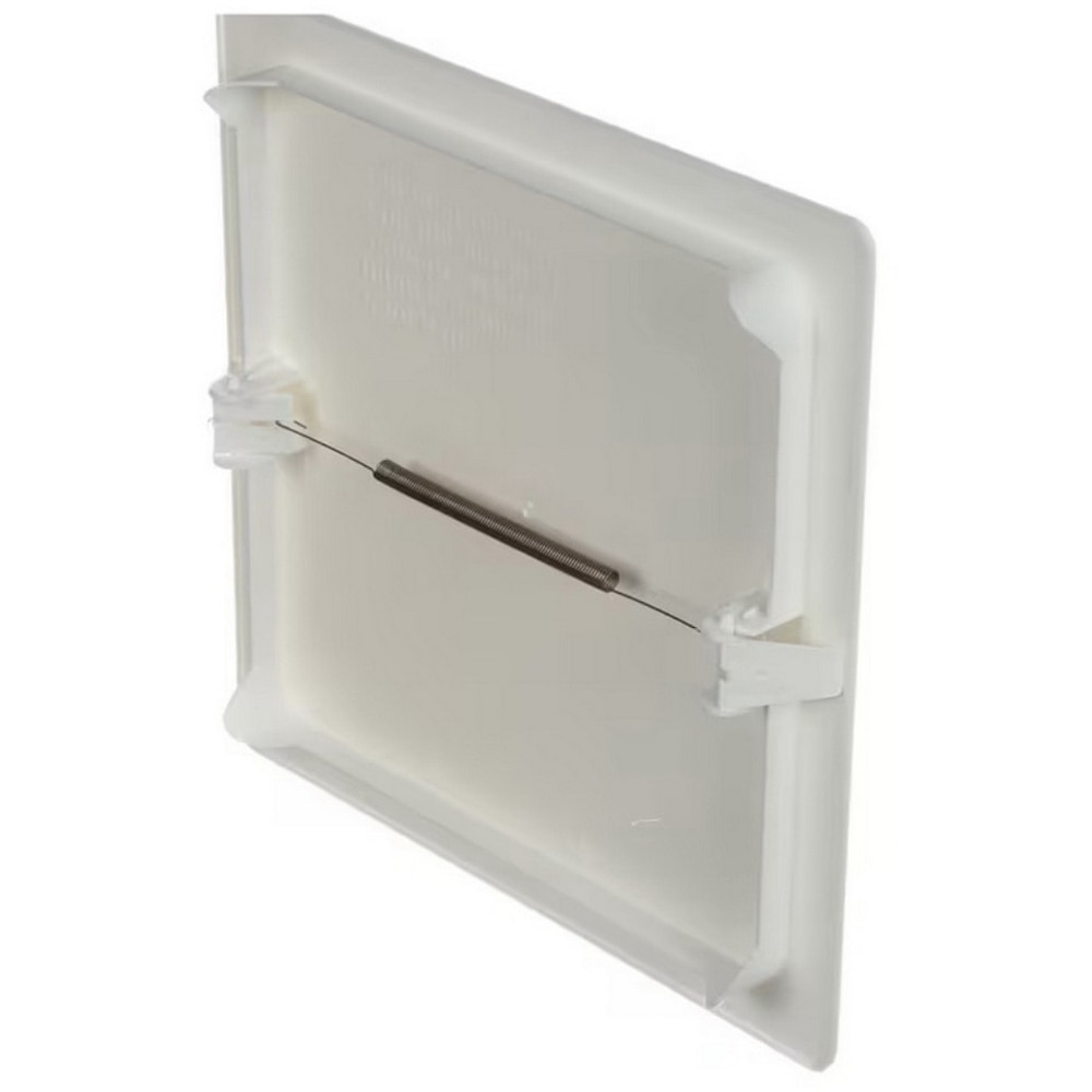 Panou acces FLUIDMASTER 2400A-0217-30, 20 x 20 cm, alb