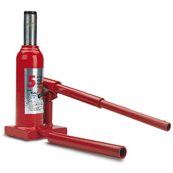 Cric auto hidraulic BOTTARI 24171BT, 5 tone, rosu