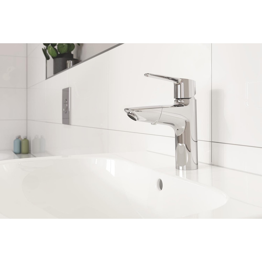Baterie lavoar GROHE Start 24205003, marimea M, dus extractabil, alama, crom
