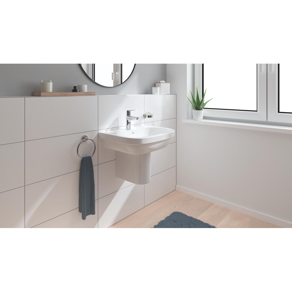 Baterie lavoar GROHE Start 24205003, marimea M, dus extractabil, alama, crom