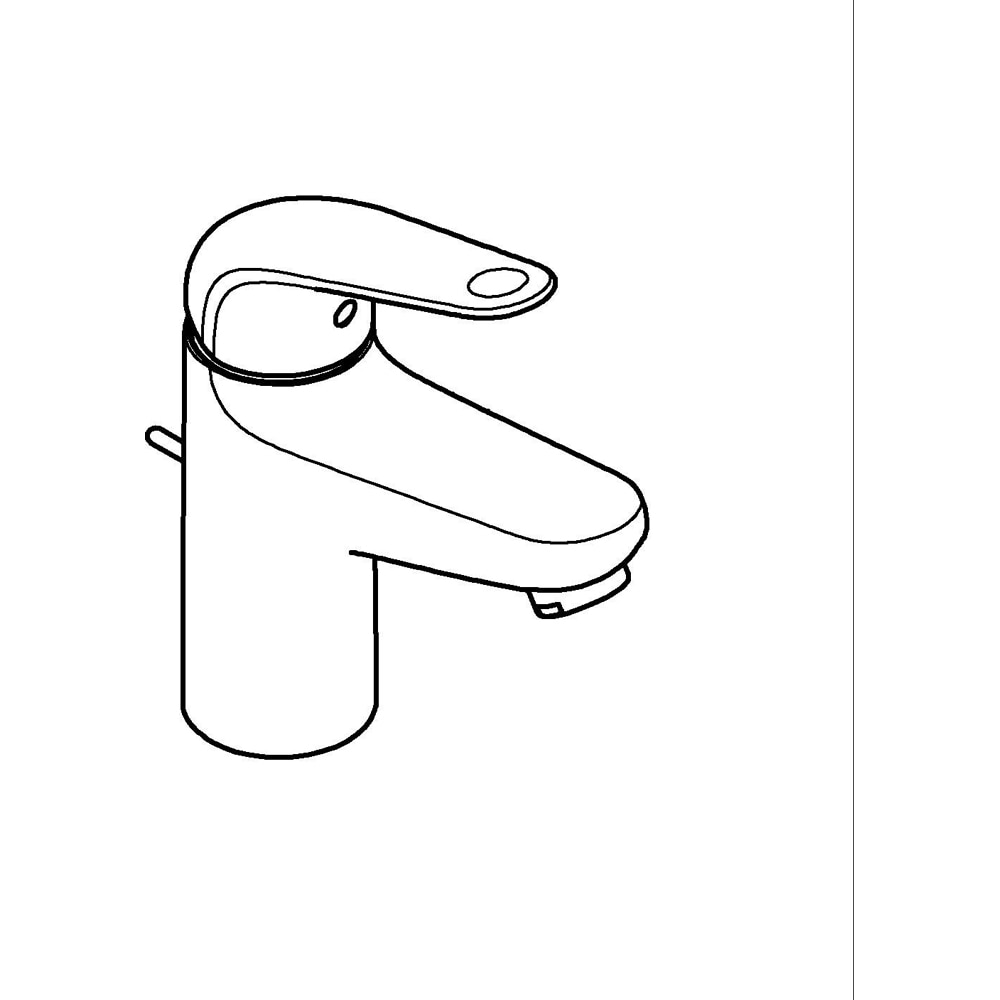 Baterie lavoar GROHE Swift 24316001, alama, crom