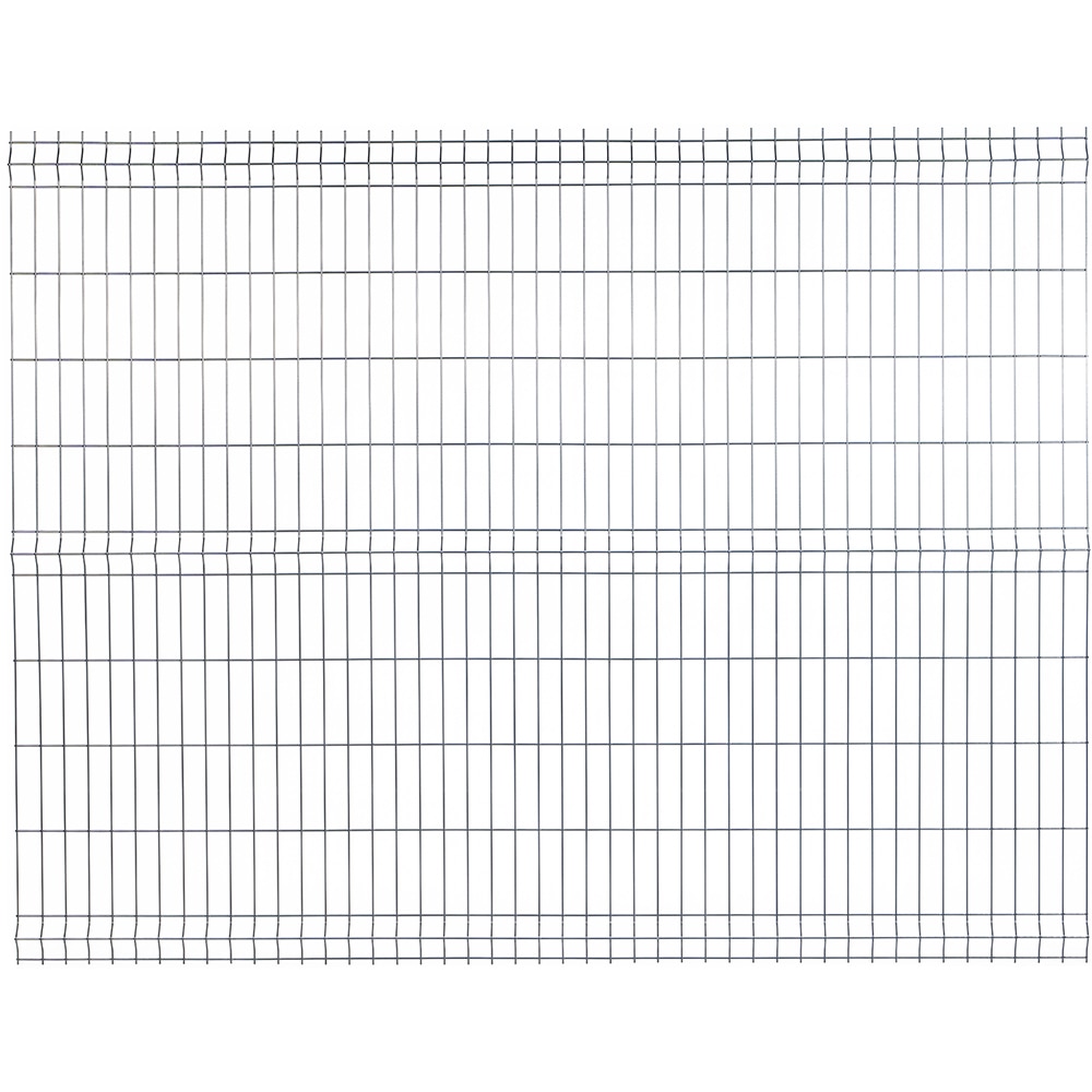 Panou gard bordurat zincat DIAL, 251 x 173 x 3.2 cm, otel, zinc