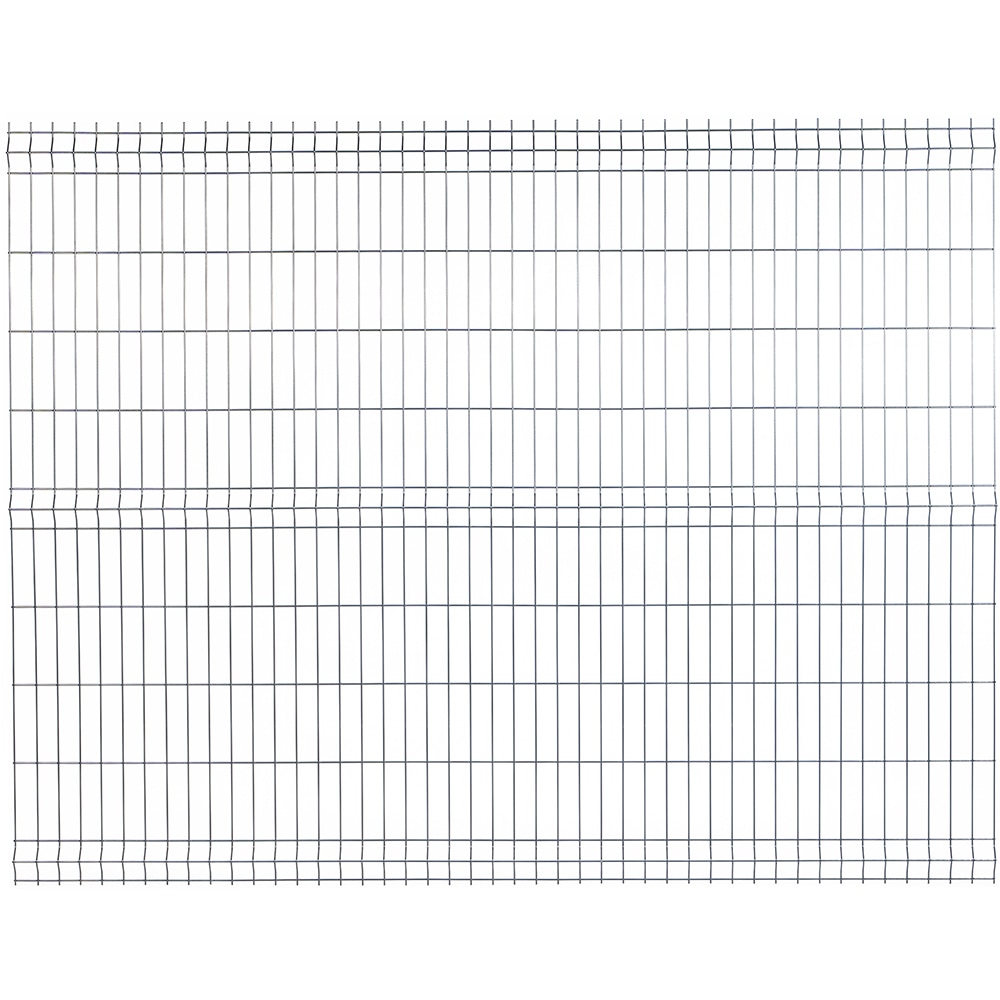 Panou gard bordurat zincat DIAL, 251 x 203 x 3.2 cm, otel, zinc