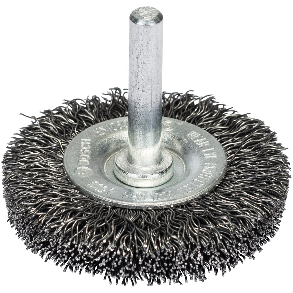 Perie disc BOSCH, fir ondulat inox 75 x 20 x 6mm