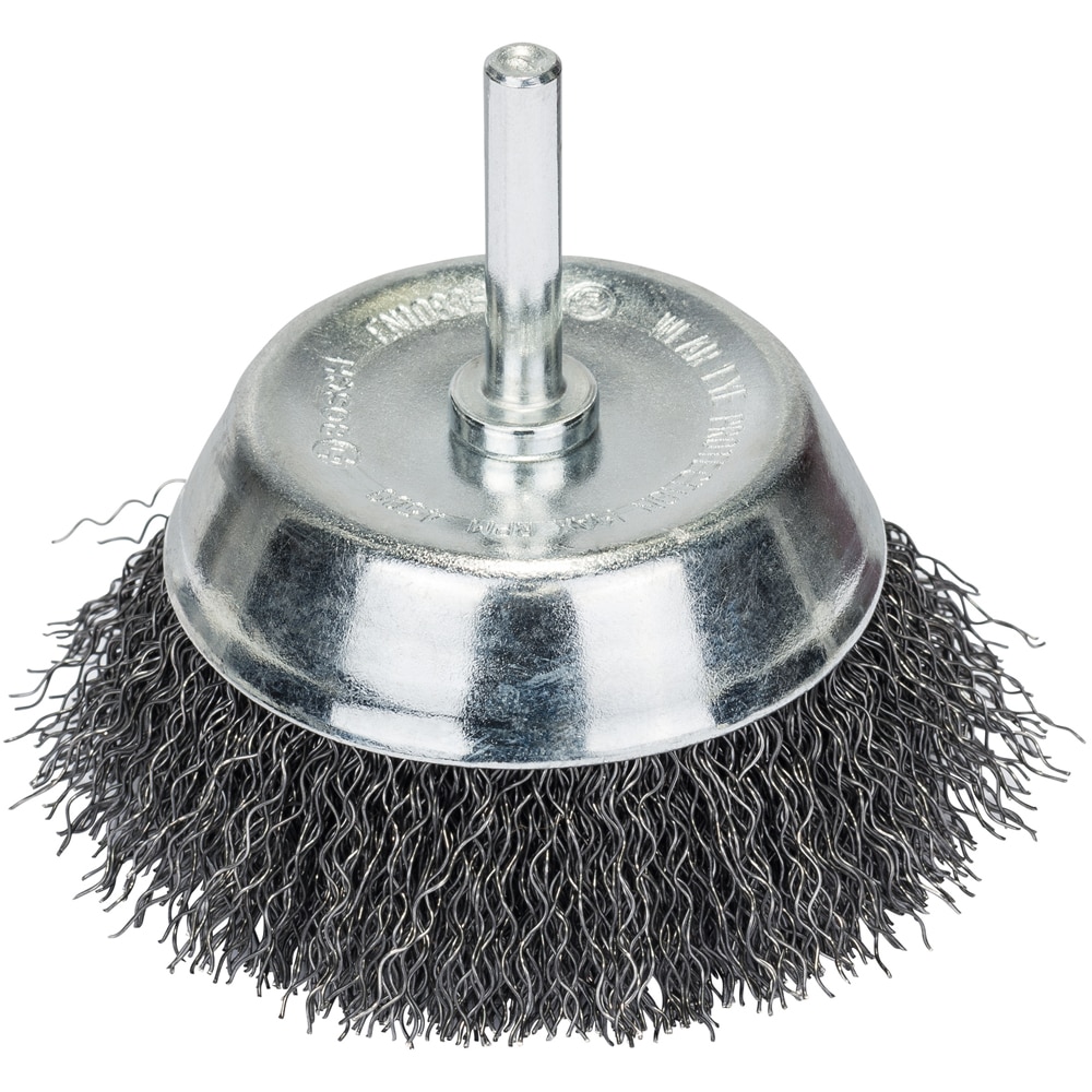 Perie cupa BOSCH, fir ondulat otel, 75 x 6mm