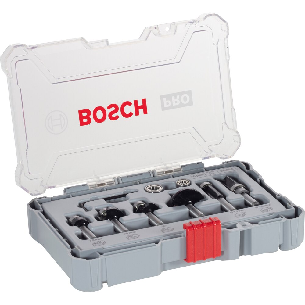 Cutite frezat BOSCH PRO, 8mm, ambalaj plastic, 6buc