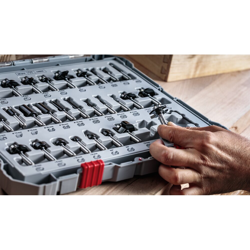 Cutite frezat BOSCH PRO, 8mm, ambalaj plastic, 6buc
