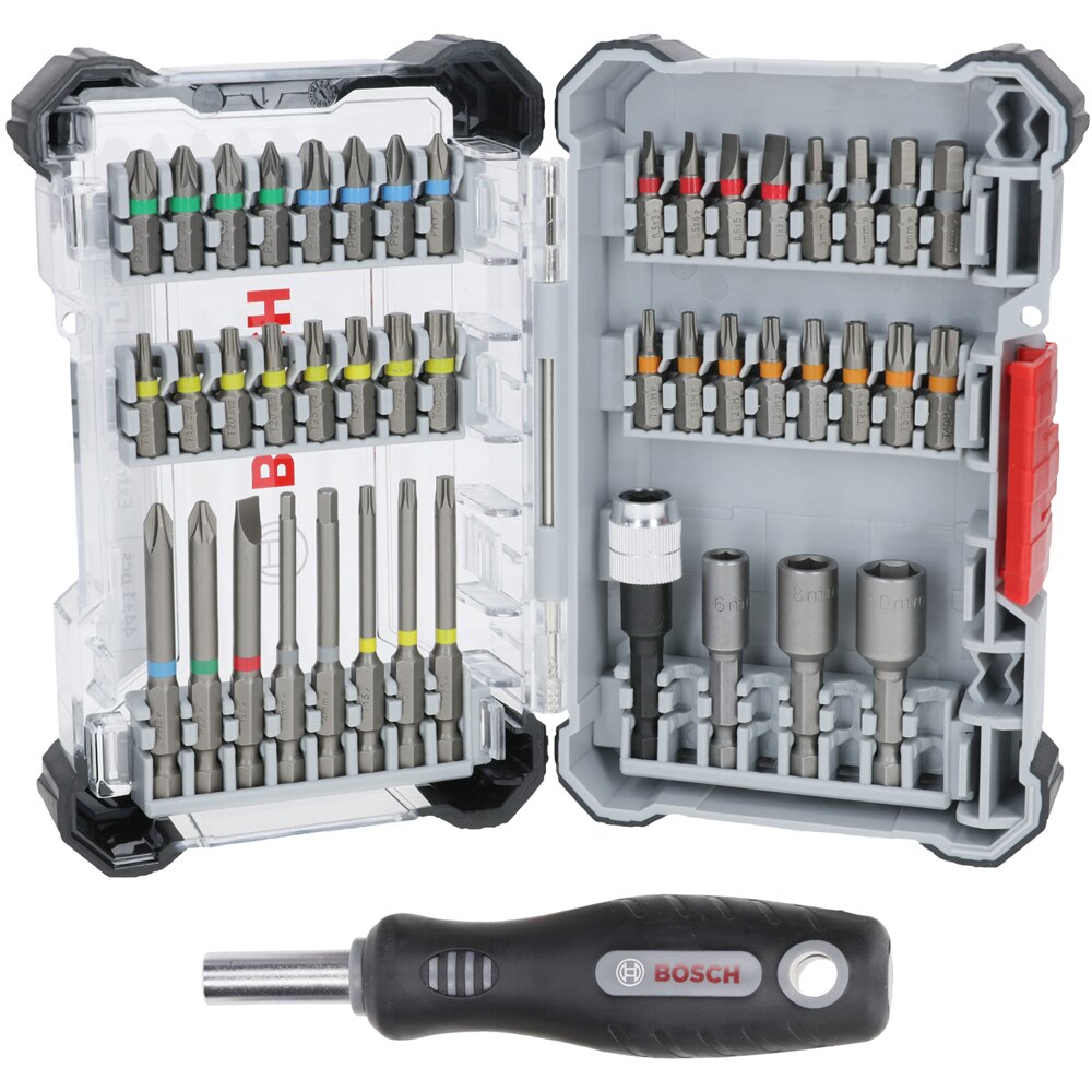 Set capete de insurubare BOSCH PRO, mixte, 45buc