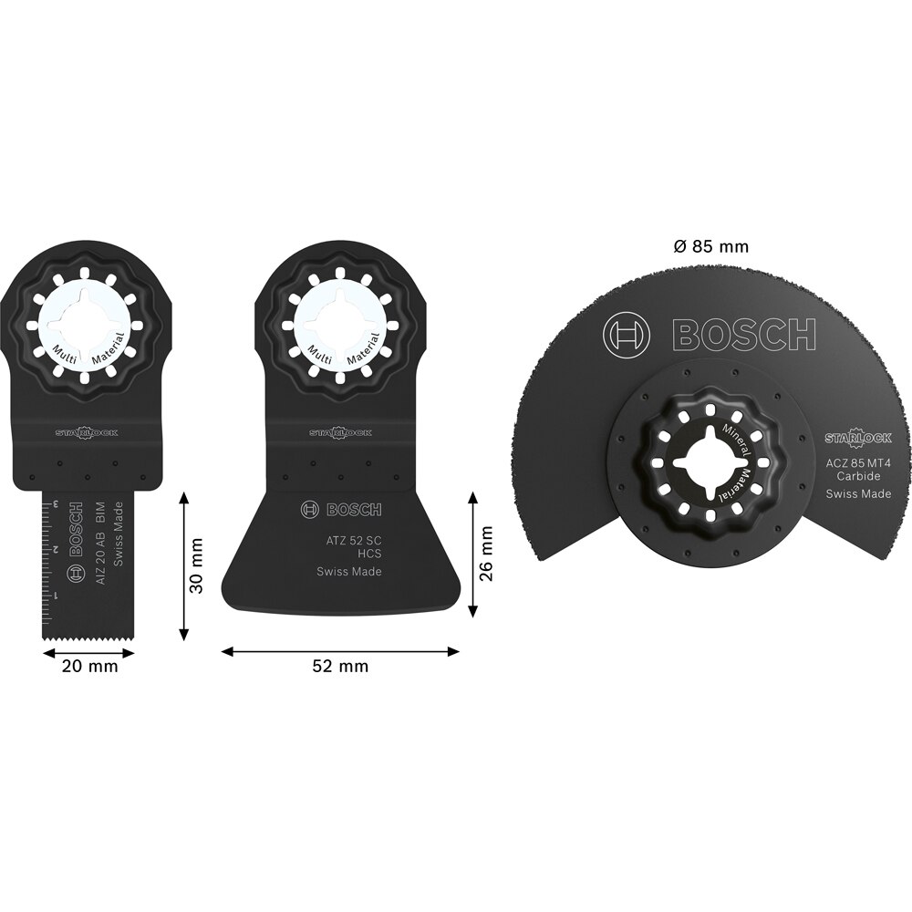 Set 3 panze starlock ceramica