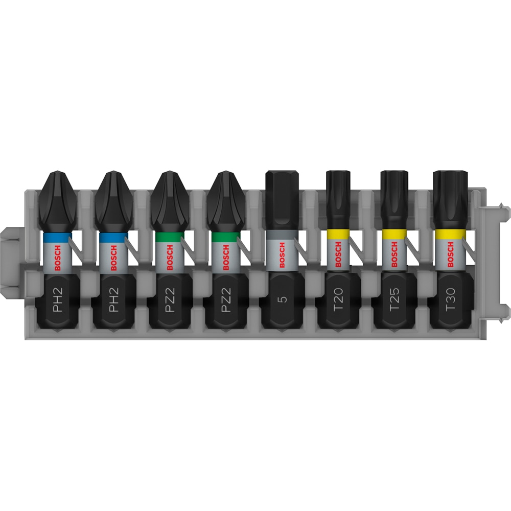 Set BOSCH PRO, 8 biti impact, 25mm