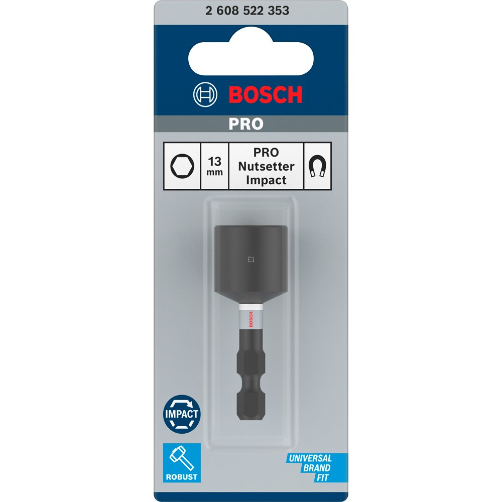 Cheie tubulara BOSCH PRO, impact, 13 x 50 mm