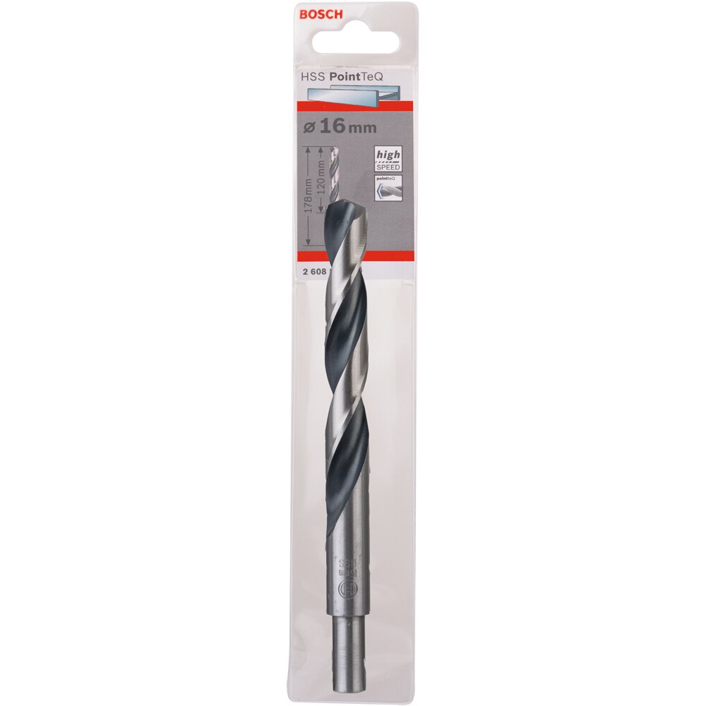 Burghiu BOSCH, HSS PointTeq Metal 16x120x178 mm