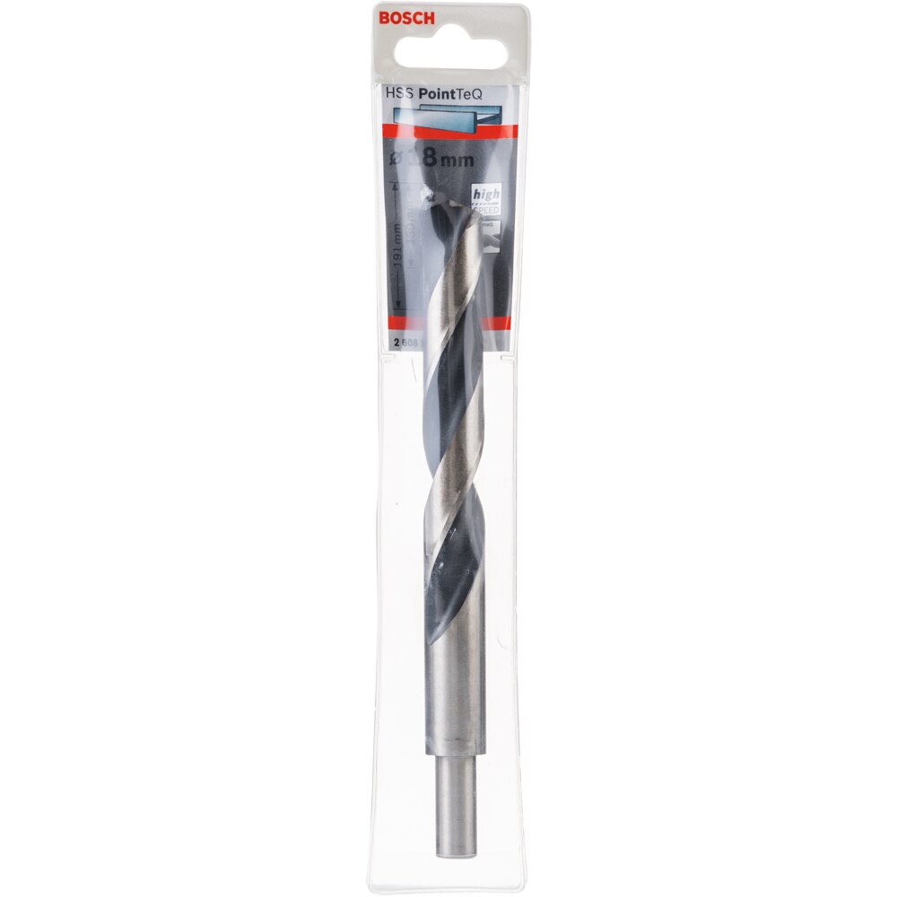 Burghiu metal BOSCH, HSS pointteq, 18mm, coada redusa