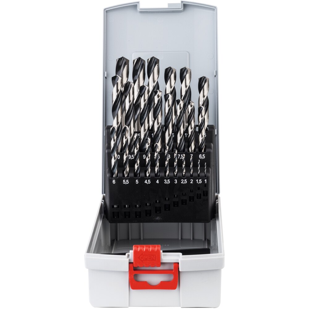 Burghiu metal BOSCH, HSS pointteq probox, 25buc