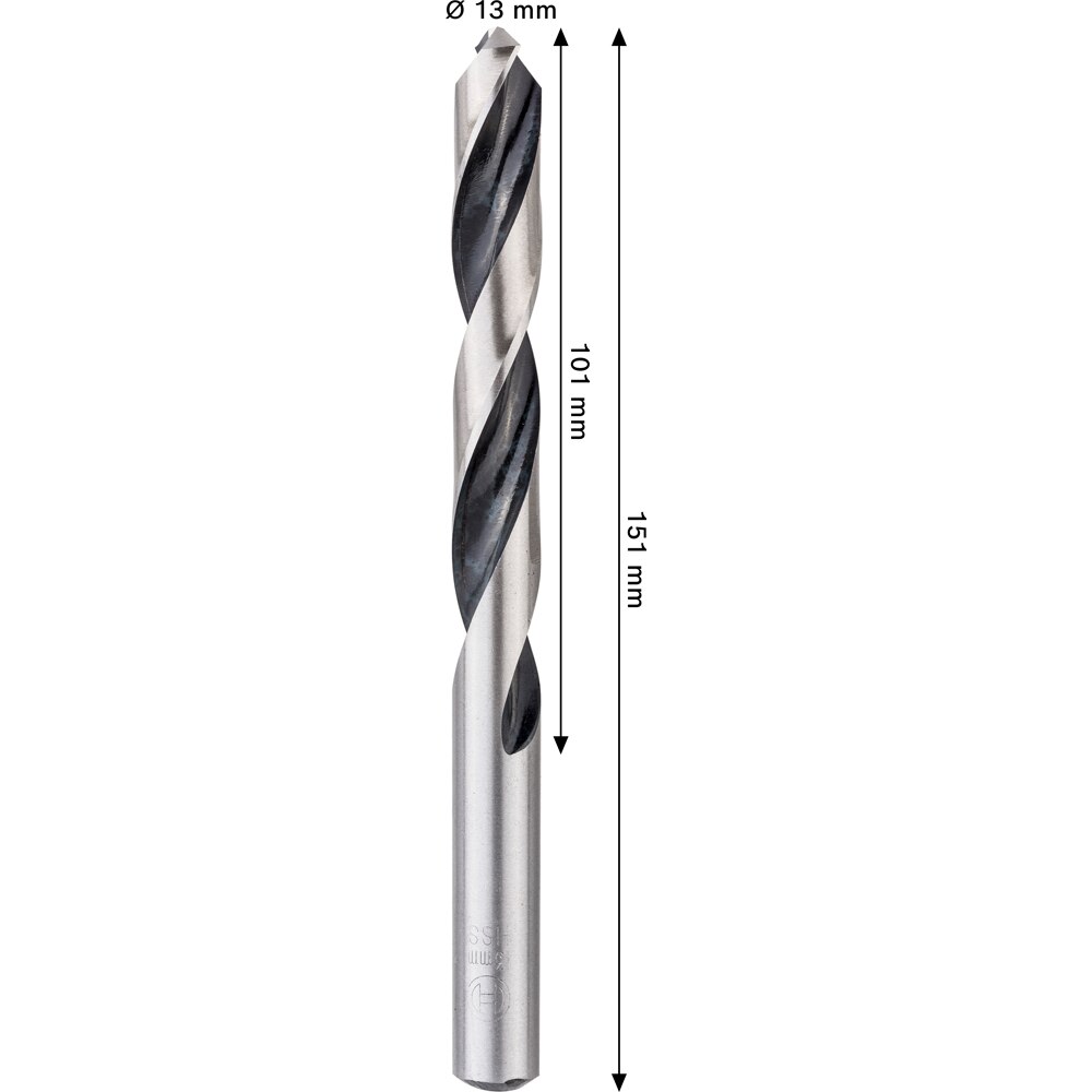 Burghiu metal BOSCH, HSS pointteq, 13 mm, CYL