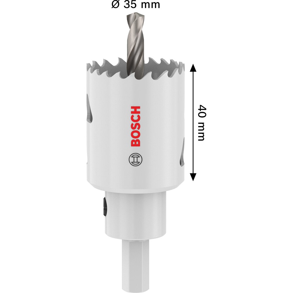 Carota multimaterial BOSCH, 35 x 40 mm