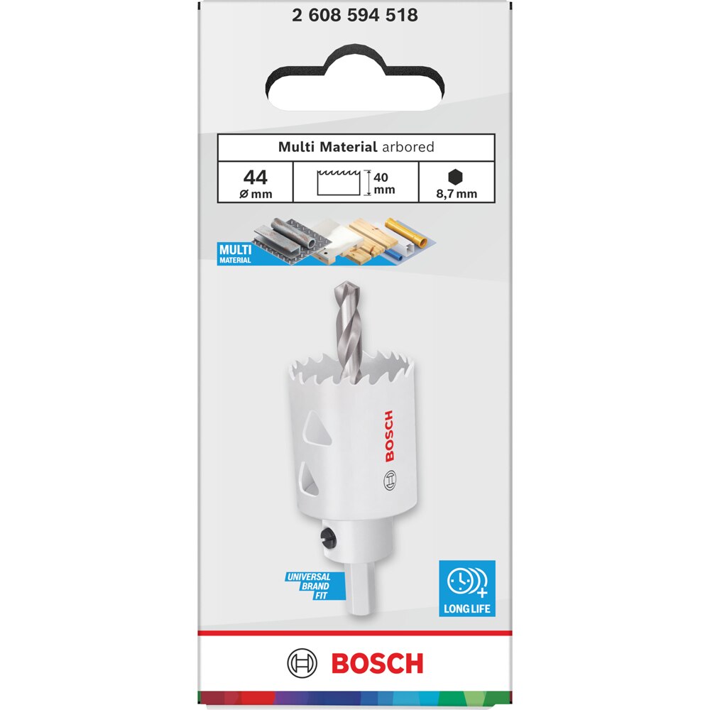 Carota multimaterial BOSCH, 44 x 40 mm