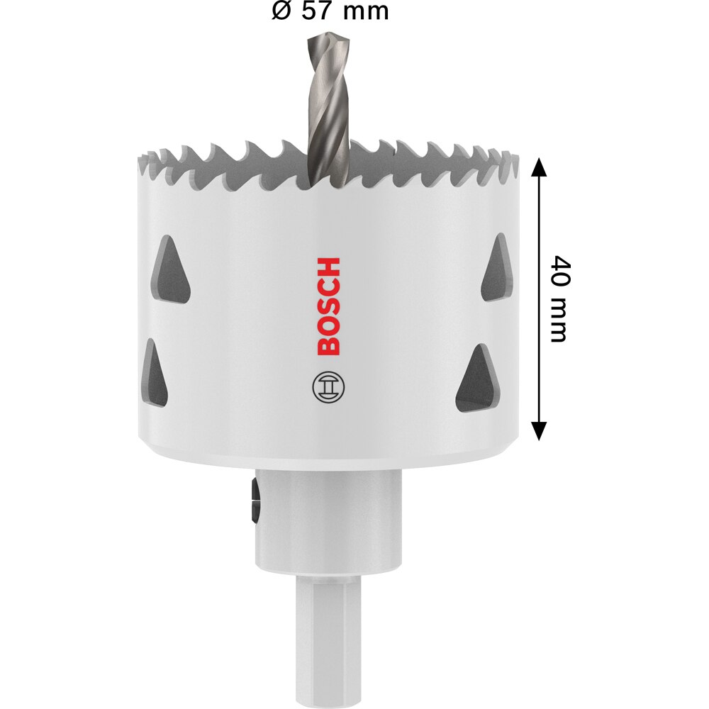 Carota multimaterial BOSCH, 57 x 40 mm