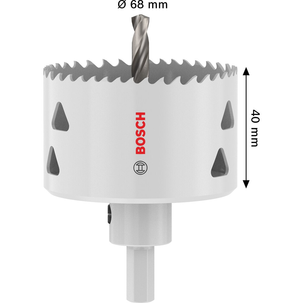 Carota multimaterial BOSCH, 68 x 40 mm