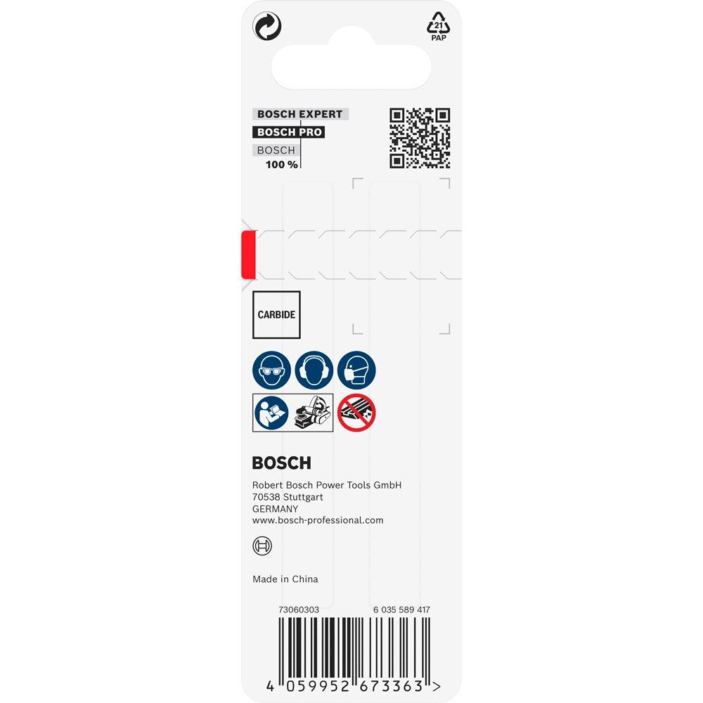 Cutite pentru rindea BOSCH PRO, 82 x 5.5 x 1.1mm, 2buc