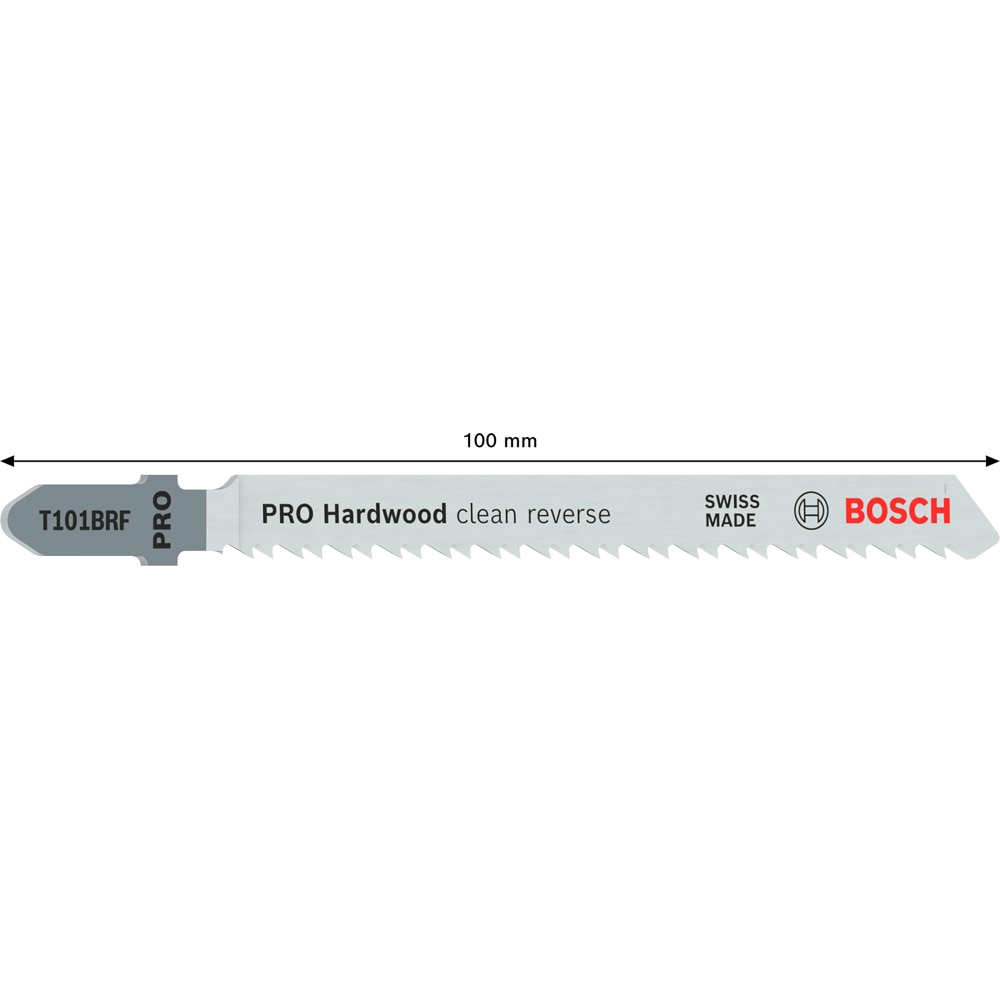 Panza pendular BOSCH PRO, hardwood t, 100mm, 3buc