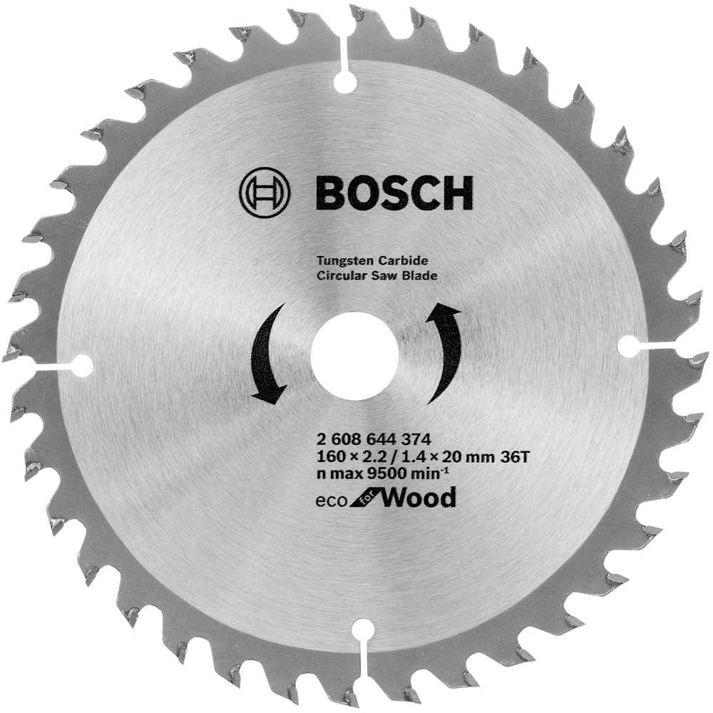 Panza circular BOSCH, wood, 160 x 20/16 x 2.2mm, 36T