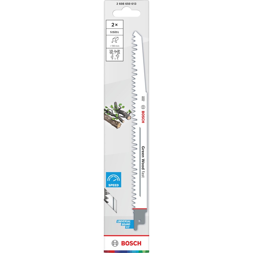 Panza ferastrau sabie BOSCH, lemn, 240 x 19 x 1.5mm