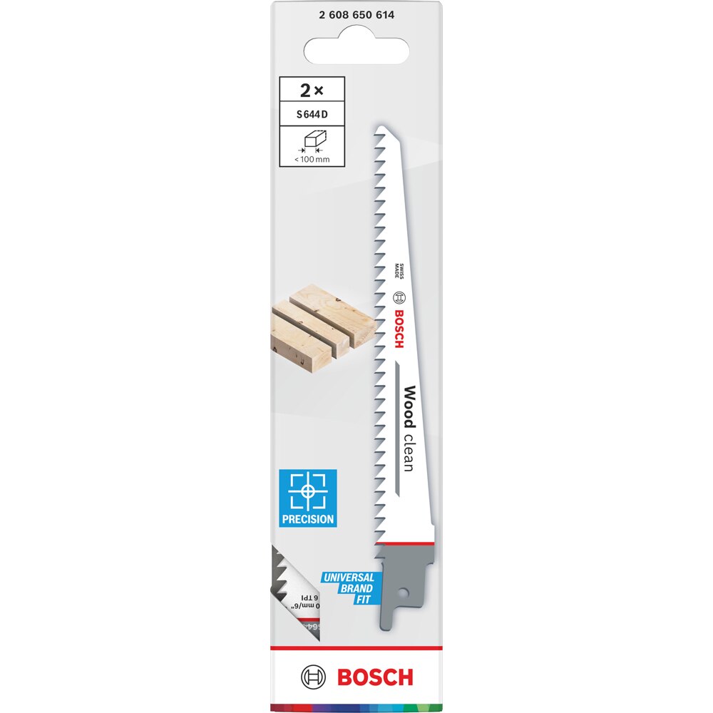Panza ferastrau sabie BOSCH, lemn, 200 x 19 x 1.25mm