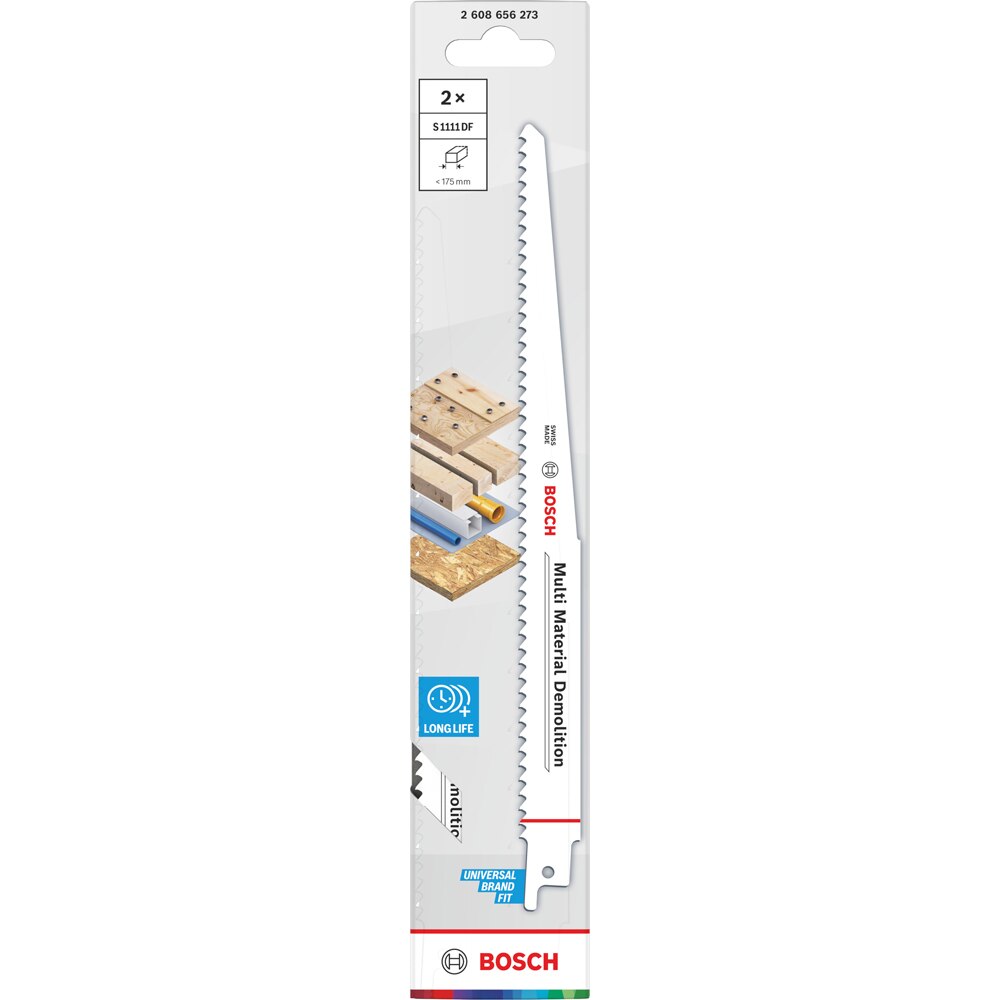 Panza ferastrau sabie BOSCH, bimetal, 225 x 19 x 1.25mm